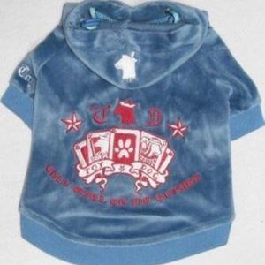 Blue Toy Dog Hoodie